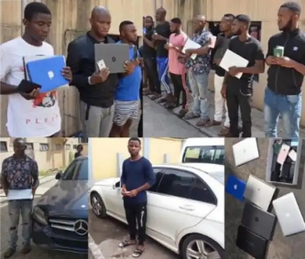 10 Internet Fraudsters Arrested In Abuja, 1 In Edo